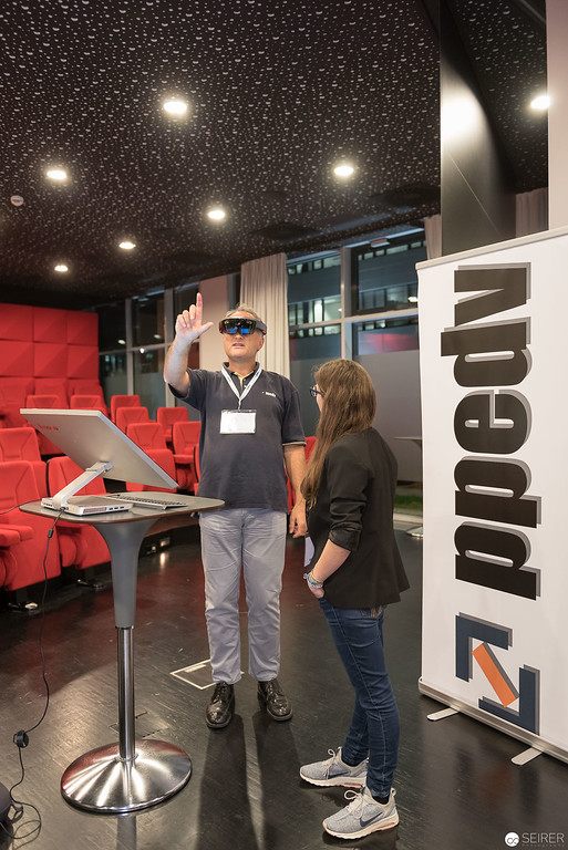 HoloLens-Demonstration bei Experts Live 2017