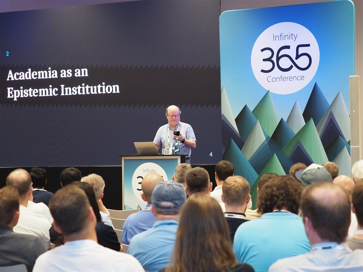 Session auf der Infinity 365 Conference 2026