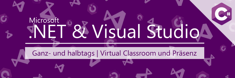 Microsoft .NET & Visual Studio Schulungen in Voll- und Teilzeit