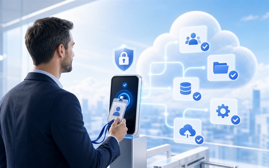 Kursbild Microsoft Entra ID mit Azure Cloud, Hybrid Identity, MFA und Conditional Access